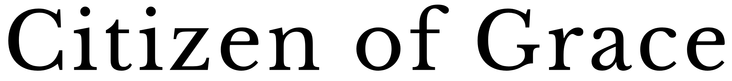CitizenofGrace